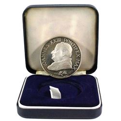 1958-1963 Vatican Sterling silver Pope John Paul XXIII  Medal. Medal Contains .925 sterling silver a