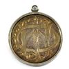 Image 1 : Love Token with Mounted Loop "WDI" & "KOTM" on Either Side.