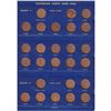 Image 1 : 1920-1969 Canada 1-cent Collection in Vintage Whitman album. You will receive one of each date  from