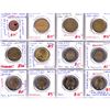 Image 1 : Estate Lot of Assorted Canada 'Error' Coins - 1-cent, 5x Loon $1 & 6x $2. All errors listed on holde