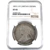 Image 1 : 1893Great Britain Crown NGC Certified XF-45