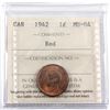 Image 1 : 1942 Canada 1-cent ICCS Certified MS-64