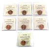 Image 2 : 1980-2011 Canada 1-cents ICCS Certified. Dates include: 1980 MS-65, 1989 MS-65, 1998 MS-65, 2003 NEM