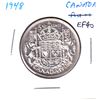 Image 1 : Scarce 1948 Canada 50-cent EF-40 ( Lightly cleaned)