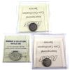 Image 2 : 1898 Canada 5-cent ICCS Certified VF-20, 1902 Small H 5-cent M.C.R. Certified VF-20 & 1916 5-cent IC