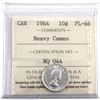 Image 1 : 1964 10-cent ICCS Certified PL-66 Heavy Cameo!