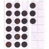 Image 1 : Run of 20x 1859-1899 Victorian Date set "A" Large cents. Except 1859 & 1894). 20pcs