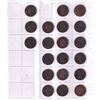 Image 2 : Run of 20x 1859-1899 Victorian Date set "A" Large cents. Except 1859 & 1894). 20pcs
