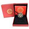 Image 1 : 2012 Fiji $10 Year of the Dragon Fine Silver Coin with Gold Plating and Pearl Insert. Mintage of onl