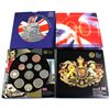Image 1 : 2001, 2004, 2008 & 2009 United Kingdom Brilliant Uncirculated Coin Collections (2001 & 2008 missing 