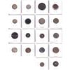 Image 2 : Mixed Page of World Coinage from 11 Different Countries (Some coins may contain imperfections). 18pc