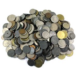 *Mixed Bag of Belgium Coins Weighing 3.65 Pounds.