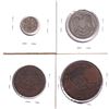 Image 2 : Egypt Coinage Almost All Extra Fine. 4pcs