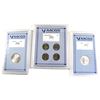 Image 1 : Lot of USA AACGS Certified Coins - 1946 50-cent MS-62, 1982 D 50-cent MS-65 & 2004/2005 D 4x 5-cent 