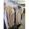 Image 2 : ROLLING RACK OF SET COSTUMES SHAPEWEAR, SLIPS AND ROBES VARIOUS SIZES (ROLLING RACK INCLUDED)