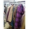 Image 8 : ROLLING RACK OF SET COSTUMES ASSORTED WOMEN'S COATS VARIOUS SIZES AND STYLES (ROLLING RACK