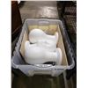 Image 2 : 2 BINS OF SET DEC STYROFOAM HEADS
