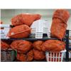 Image 2 : ROLLING RACK OF ORANGE MESH BAGS (RACK NOT INCLUDED)