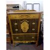 Image 1 : ANTIQUE DRESSER 47"H 43"W