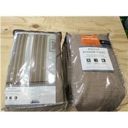 Total Blackout Grommet Top Panelwith Thermal Weave Lining (72in)