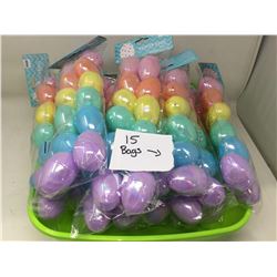 (15 Bags x 12) of Easter Eggs