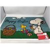 Image 1 : Happy Easter Peanuts Coir Doormat
