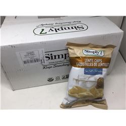 Simply 7 Lentil Chips-Sea Salt (12 x 113g)