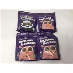Cadbury Dairy Milk Buttons (4 x 120g)