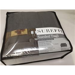 Surefit Sueded Twill Loveseat Slipcover