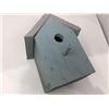 Image 1 : Wooden Bird House-Blue