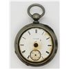 Image 1 : ILLINOIS KEY WIND OPEN FACE POCKET WATCH