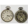 Image 1 : 2-ELGIN OPEN FACE POCKET WATCH