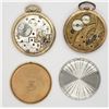 Image 3 : GRUEN & LANCET OPEN FACE POCKET WATCHES