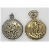Image 2 : 2-HUNTING THEME POCKET WATCHES