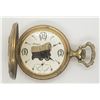 Image 1 : ARNEX BUFFALO BILL HUNTING CASE POCKET WATCH