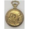 Image 2 : ARNEX BUFFALO BILL HUNTING CASE POCKET WATCH