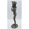Image 2 : PEWTER STATUE of 1776 FLUTE PLAYER