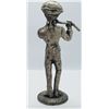 Image 3 : PEWTER STATUE of 1776 FLUTE PLAYER