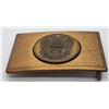 Image 2 : 32nd DEGREE MASON BRASS BELT BUCKLE
