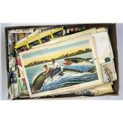 STAMP COLLECTION MOSTLY UNUSED 8c stamps