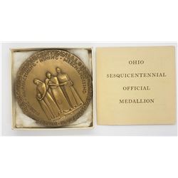 OHIO SESQUICENTENNIAL 1953 MEDAL