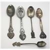 Image 2 : (5) SOUVENIR SPOONS PARIS,OHIO,