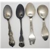 Image 3 : 4-LARGE SOUVENIR SPOONS, OHIO