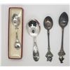 Image 1 : 4-SOUVENIR SPOONS, WYOMING,