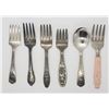 Image 1 : BABY SPOON & FORK plus 4 BABY FORKS
