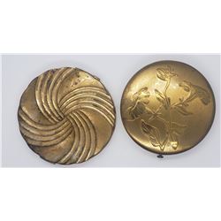 2-VINTAGE LADY COMPACTS