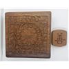 Image 1 : HANDCARVED WOOD KEEPSAKE BOX