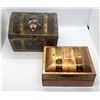 Image 1 : 2-TREASURE BOX / CHEST KEEPSAKE BOXES