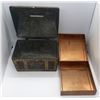 Image 2 : 2-TREASURE BOX / CHEST KEEPSAKE BOXES