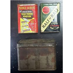 3-VINTAGE TINS: PRINCE ALBERT